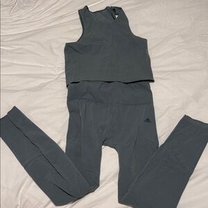 Adidas green Activewear Set